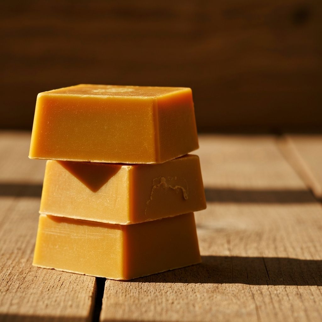 Premium Ethiopian beeswax blocks